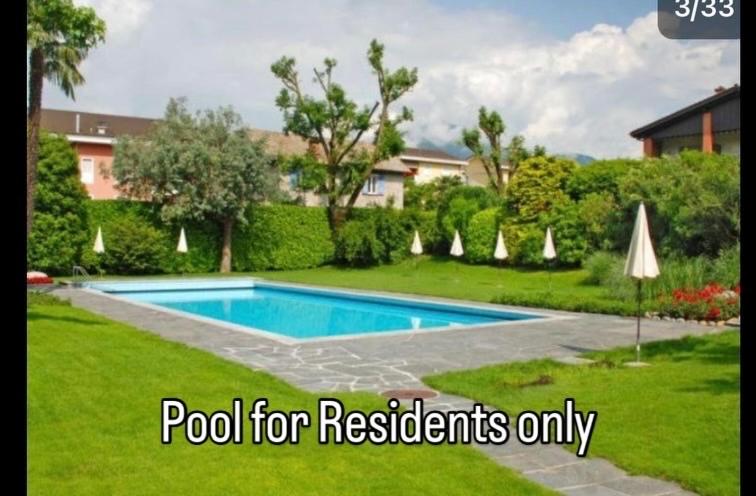 Ferienwohnung mit Garten und Pool in Ascona - Appartamento su 2 Livelli - 34