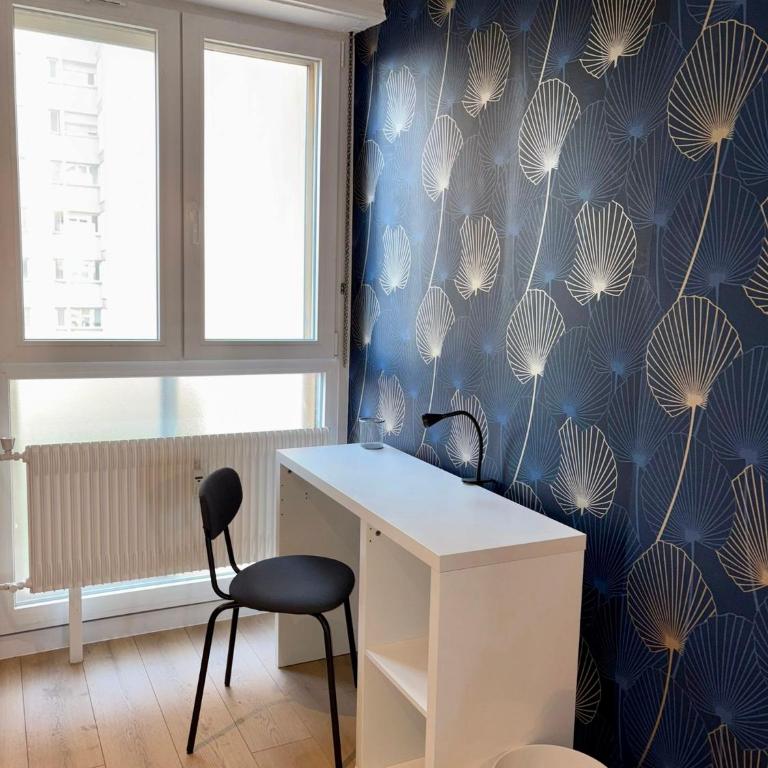 Hyper centre Mulhouse 107m - 4 chambres confort - Appartamento con 4 Camere da Letto e Balcone - 10