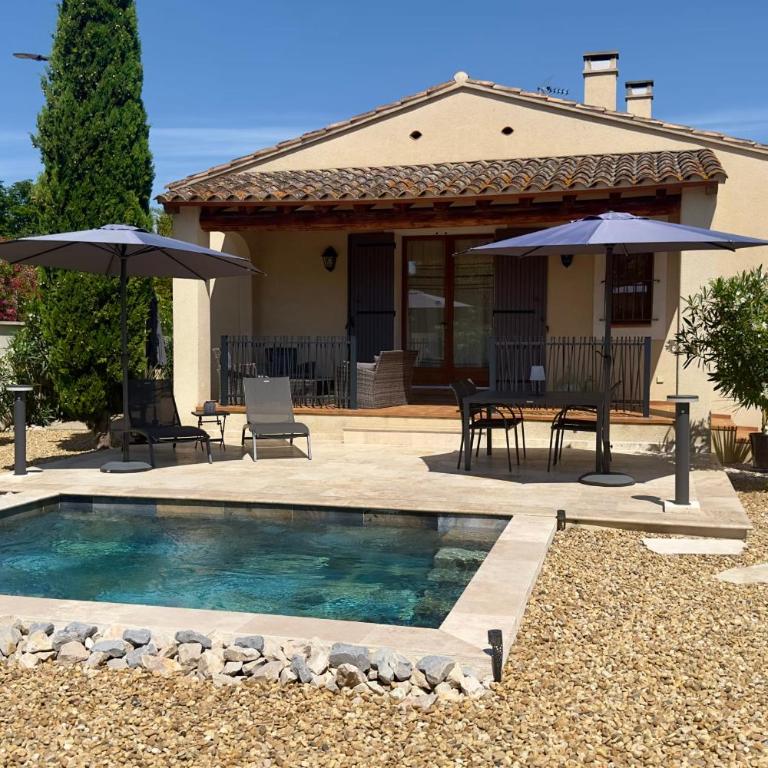 Les Lauriers Blancs air-conditioned villa with swimming pool - Casa con 3 Camere da Letto - 31