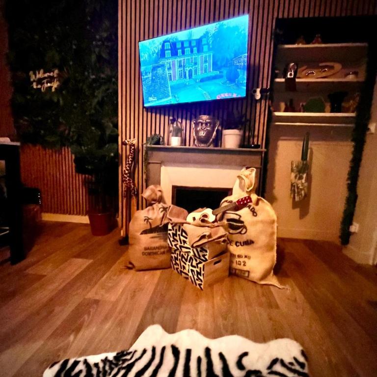 Suite Eden Jungle - Ambiance tropicale cosy - One-Bedroom Apartment - 6