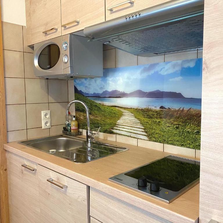 Gästehaus Alpina - Apartment mit Dusche - 9
