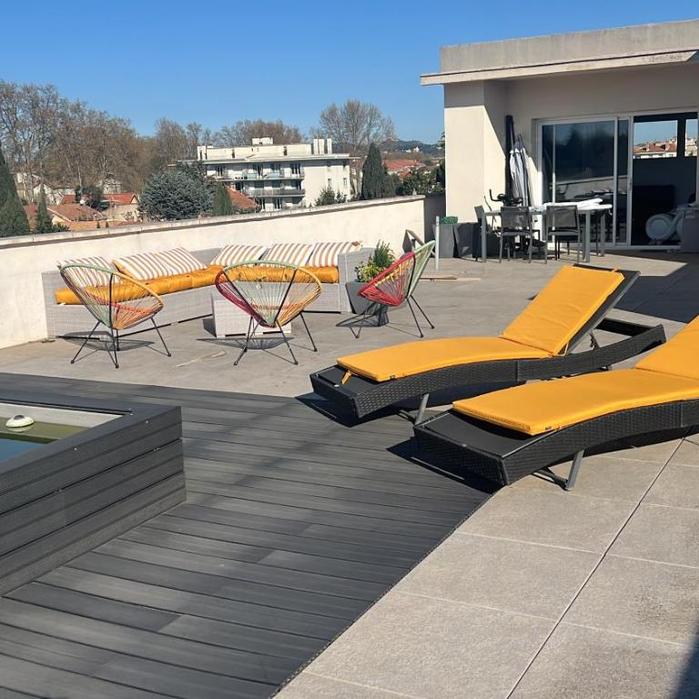Appartement Avignon avec Roof Top - Apartment mit 1 Schlafzimmer - 6
