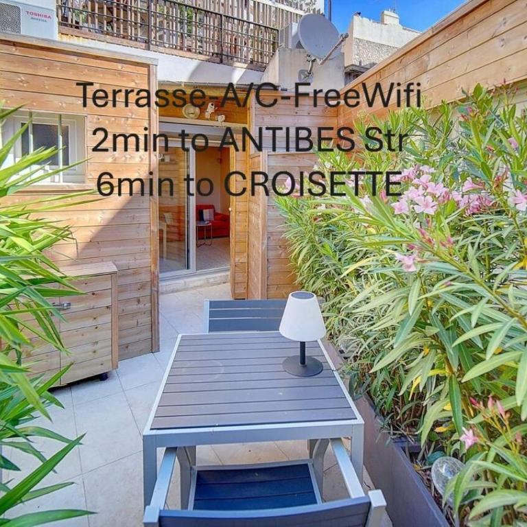 Joli Studio TERRASSE, Venizelos-CANNES CENTRE A0B169 - Estudio Deluxe - 1
