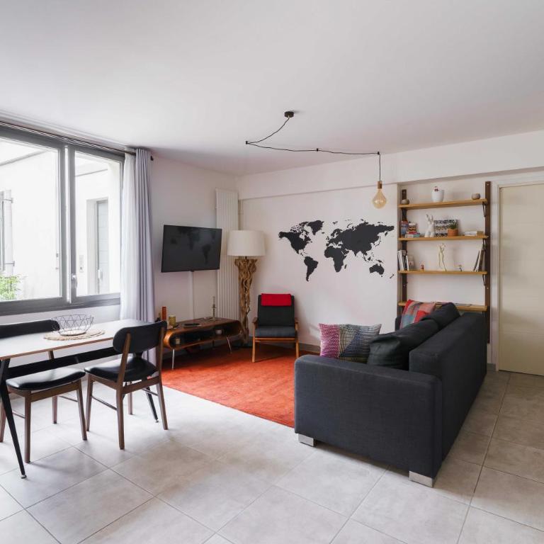 Bright and Airy 1BD Apartment Quartier de la Gare - Appartement - 1