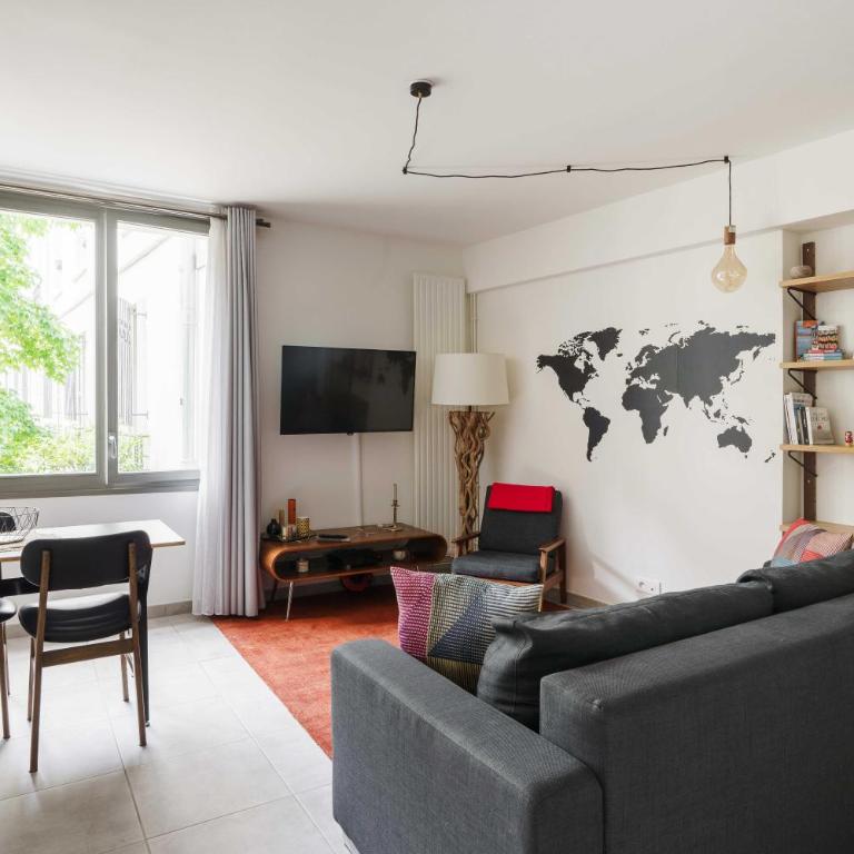 Bright and Airy 1BD Apartment Quartier de la Gare - Appartement - 6