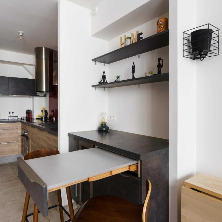 Bright and Airy 1BD Apartment Quartier de la Gare - Appartement - 9