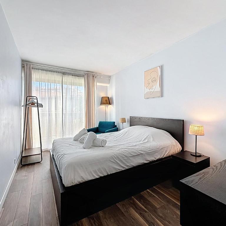 Agréable grand T2 tout confort au centre de Biarritz - Appartement 1 Chambre avec Balcon et Vue sur la Ville - 9
