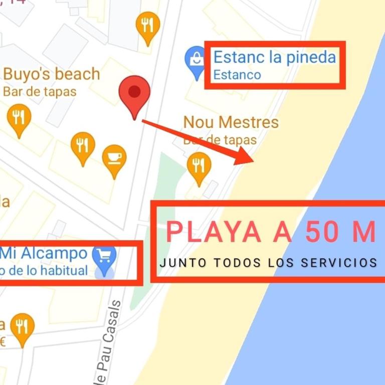 Apartamento Paseo Marítimo frente el mar con terraza y parking - One-Bedroom Apartment - 20