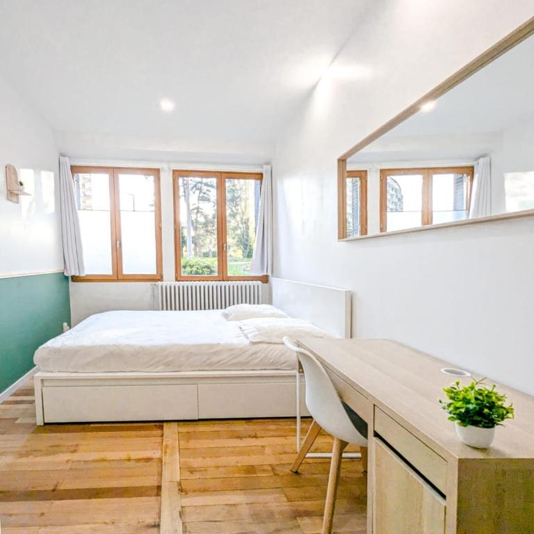Magnifique Chambre privée proche du CHU Grenoble Ile Verte - Apartment mit 1 Schlafzimmer - 1
