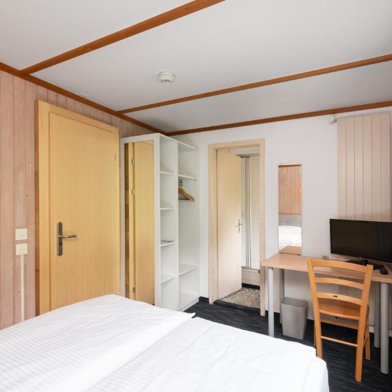 Jungfrau Lodge, Swiss Mountain Hotel - Kleines Doppelzimmer mit eigenem Bad (keine Aussicht) - 8