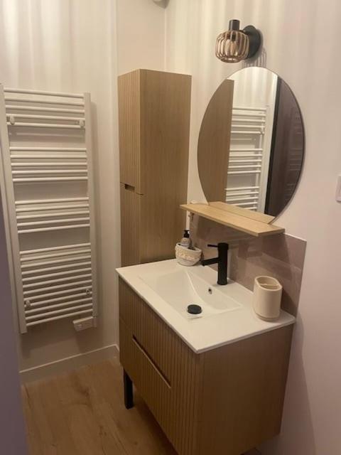 T2 Crolles Haut de gamme terrasse vue Belledonne - Appartement 1 Chambre avec Balcon et Vue sur les Montagnes - 15