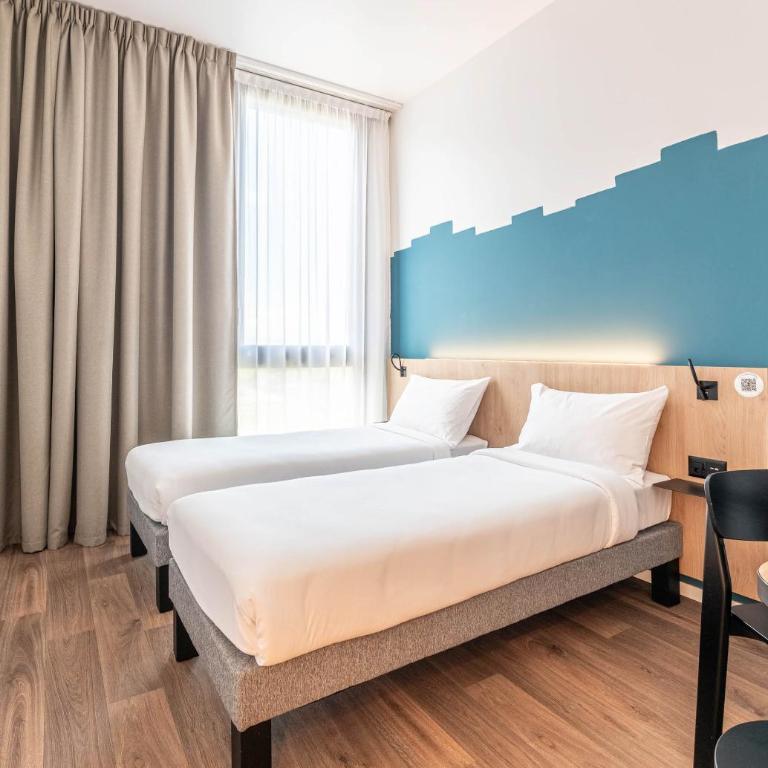 B&B HOTEL Geneva Airport - Chambre Lits Jumeaux - 5