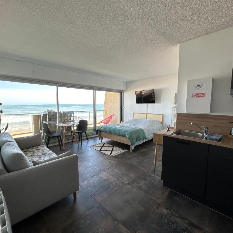 Superbe vue à 180° sur l'océan - Studio - 2