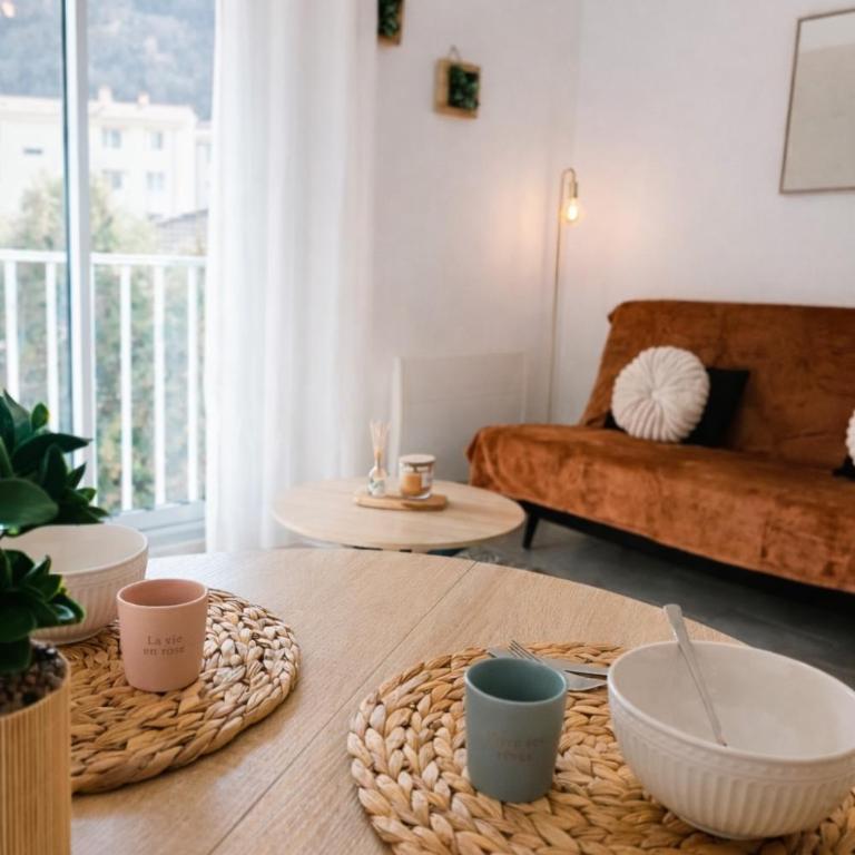 Studio cosy proche Thermes avec parking gratuit - Studio avec Canapé-Lit - 3