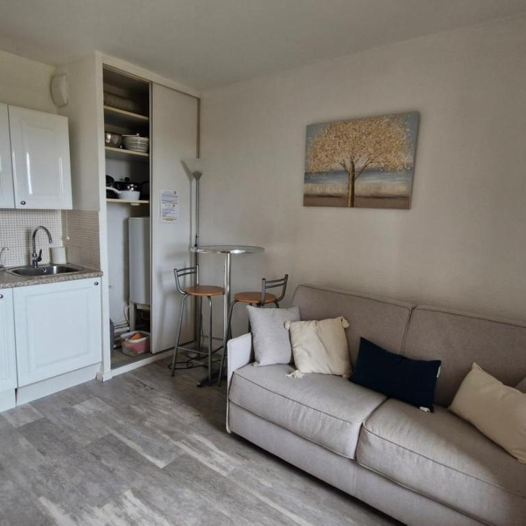 Joli T2 face à la mer et la piscine - Parking - Loggia - One-Bedroom Apartment - 3