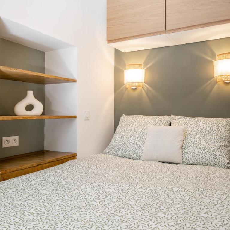 Studio bohème au cœur de Grasse - Place des Artistes - Appartement-Studio avec 1 Lit Double - 10