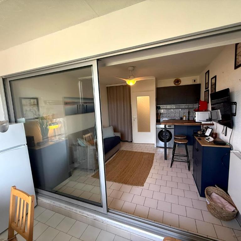 Appart Grande motte Quartier Couchant - Parking - Balcon- Piscine - Plage 300m - One-Bedroom Apartment - 9