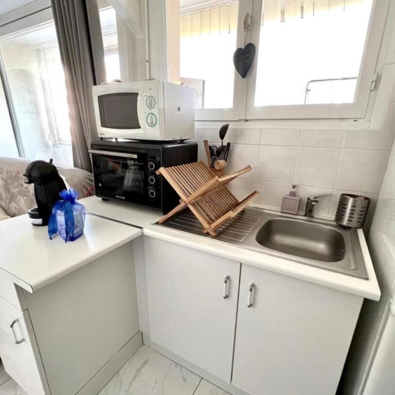 Grand Studio 37 m2 - Clim - Port & Mer 200m - Estudio con balcón - 9