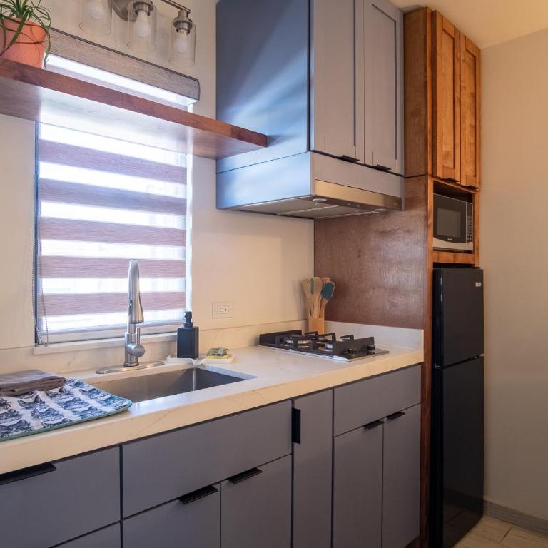 New Downtown Apt for 2, 5 min to the Beach and DT, WIFi and AC - One-Bedroom Apartment - 6