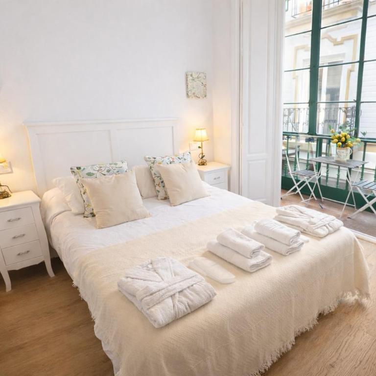 Centro Ciudad Giralda Parejas Teletrabajo Familias - Two-Bedroom Apartment - 11
