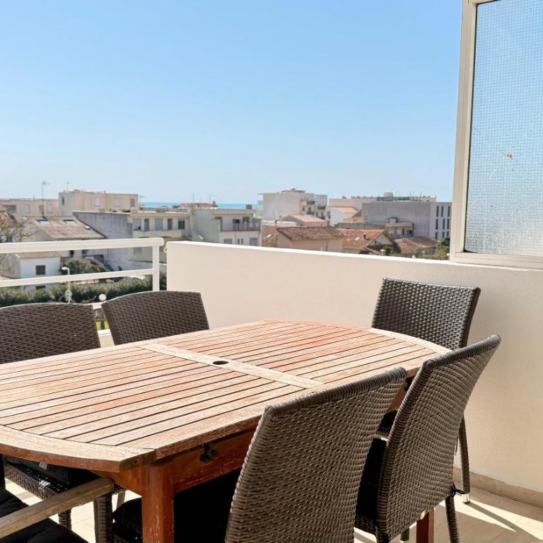 Entre Mer & Port - T3 Carnon, Terrasse, Clim - Appartement 2 Chambres - 30