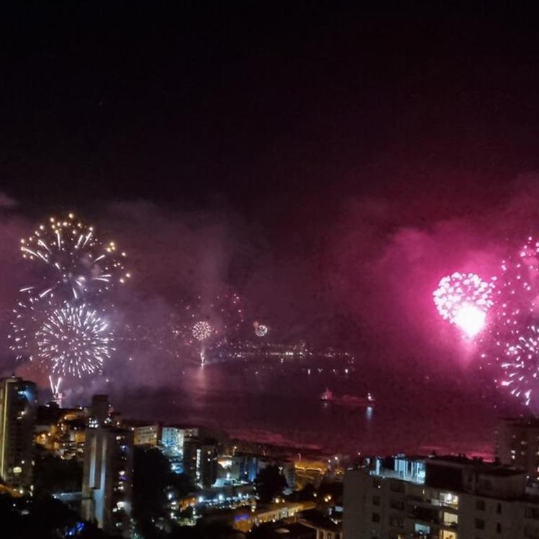 Romántico atardecer en la bahía de Valparaiso-Romantic sunset in Valparaiso Bay - Three-Bedroom Apartment - 20