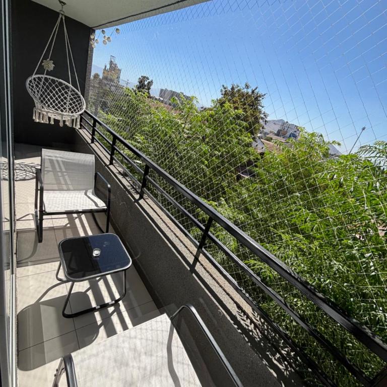 Acogedor Depto Santiago centro con piscina - Two-Bedroom Apartment - 12