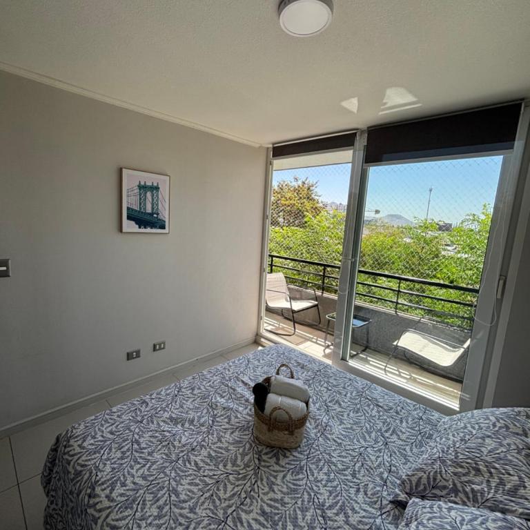 Acogedor Depto Santiago centro con piscina - Two-Bedroom Apartment - 14