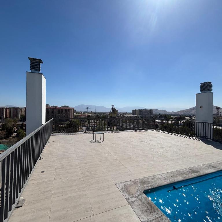 Acogedor Depto Santiago centro con piscina - Two-Bedroom Apartment - 17