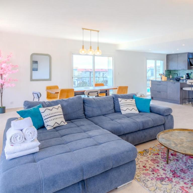 JEANNE DARC - Spacieux, 6 personnes, Vue Mer, Terrasse, Familial - Appartement 2 Chambres - 9