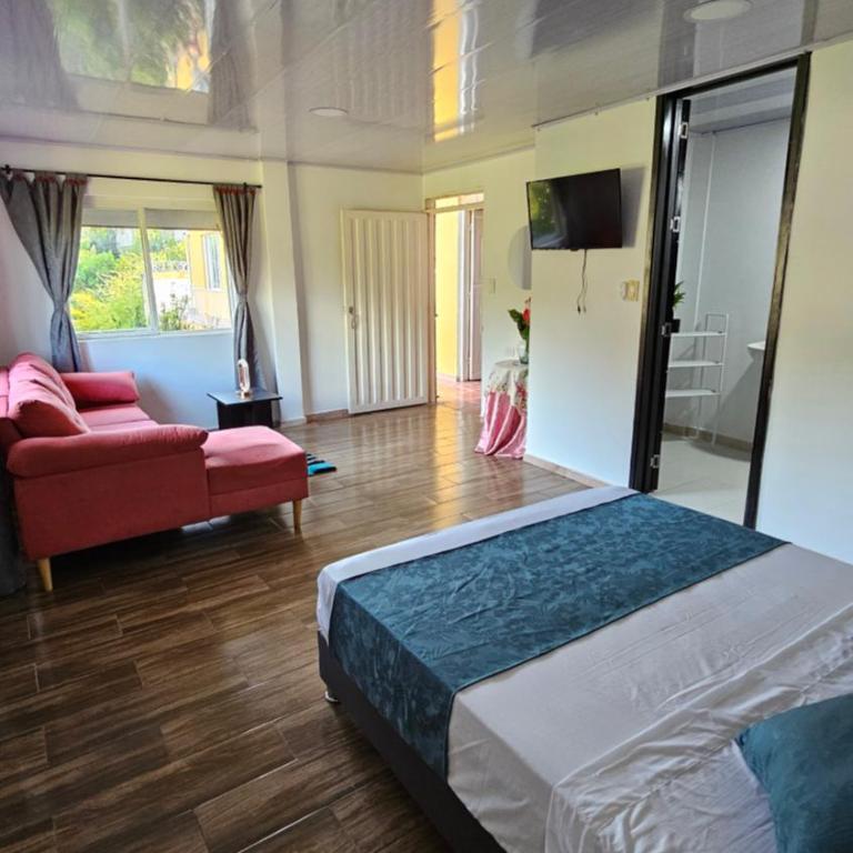 Finca los Bohíos - Habitación Deluxe - 1 cama grande - 4