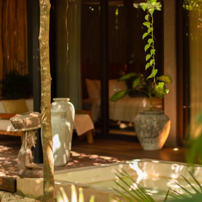 Miraluna Penthouse Tulum - Apartamento Deluxe de 2 dormitorios con vistas al jardín - 12