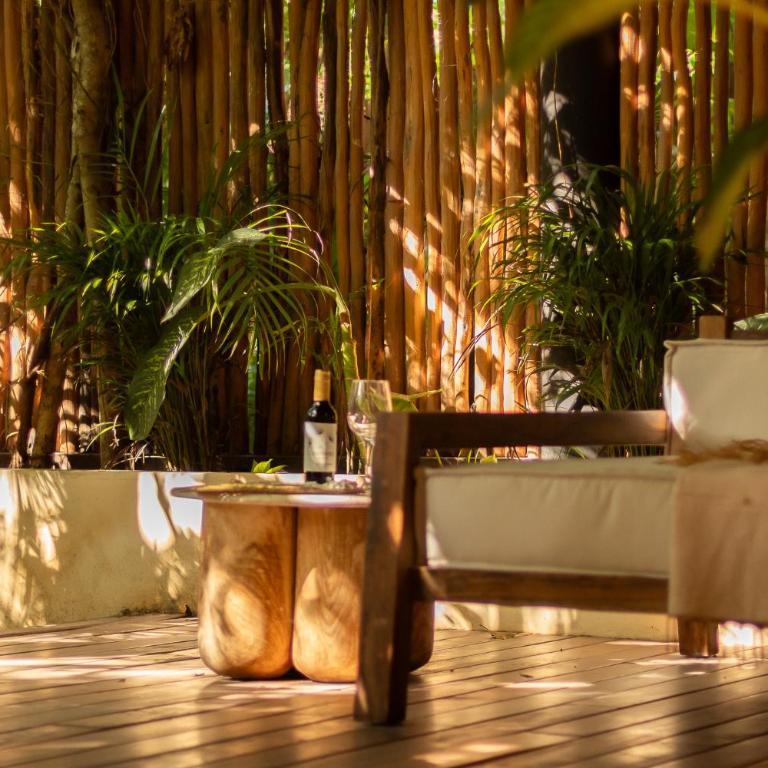 Miraluna Penthouse Tulum - Apartamento Deluxe de 2 dormitorios con vistas al jardín - 16