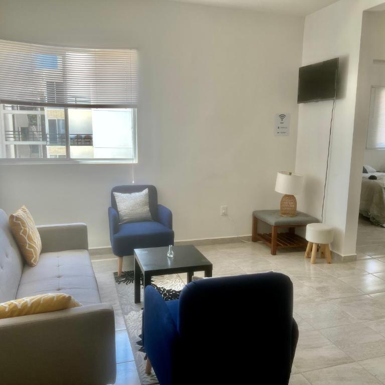 Hermoso Departamento en Puerto Morelos - Two-Bedroom Apartment - 43