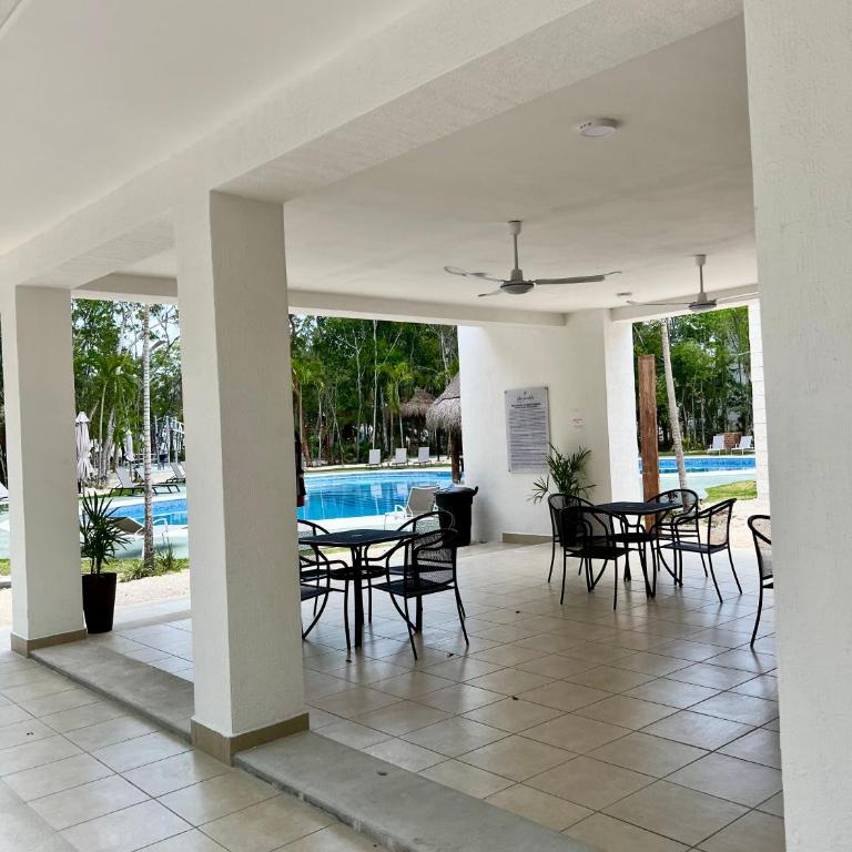 Hermoso Departamento en Puerto Morelos - Two-Bedroom Apartment - 53