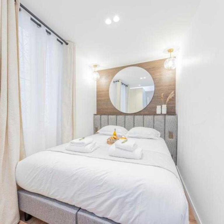 Chic apartment AC - 1BDR 4P - Carreau du TEMPLE - Apartamento de 1 dormitorio - 4