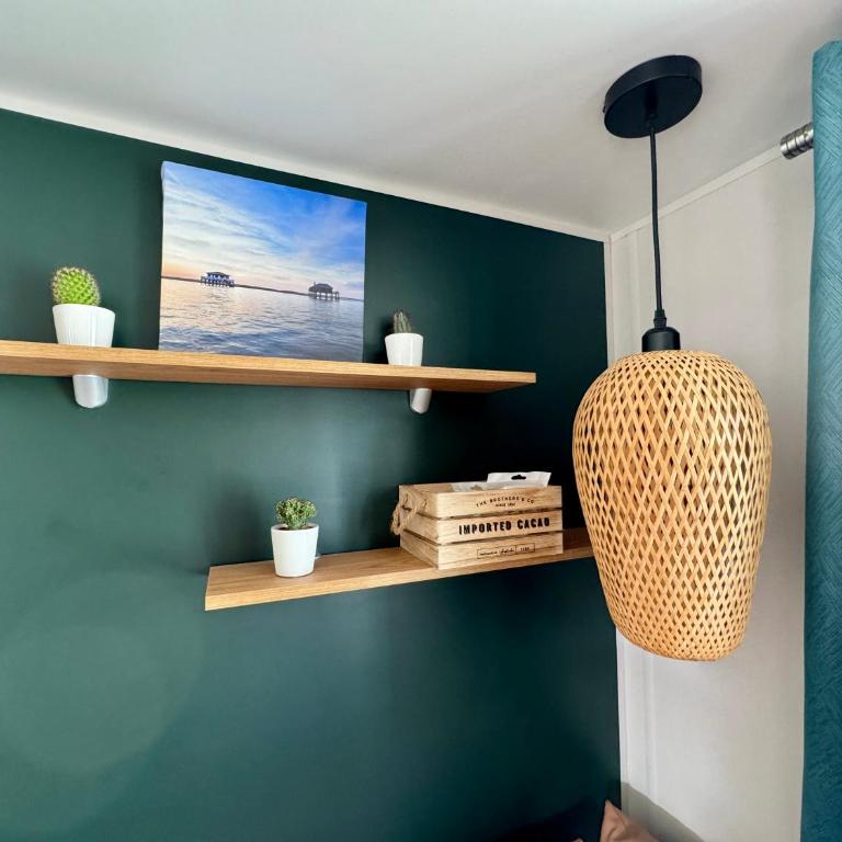 Un toit sur le bassin Claouey - Mobile Home - 4