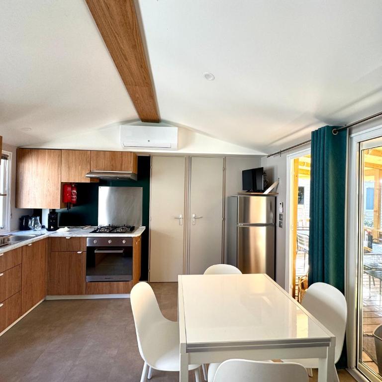 Un toit sur le bassin Claouey - Mobile Home - 1