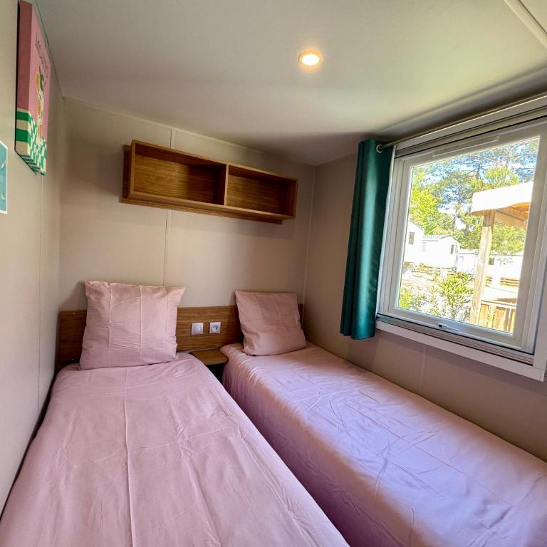 Un toit sur le bassin Claouey - Mobile Home - 7