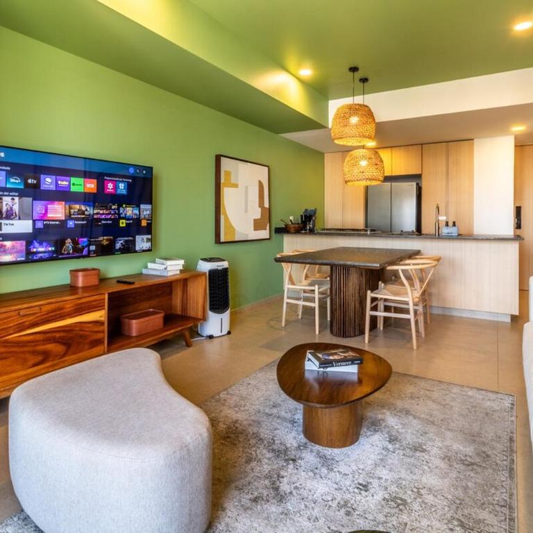 Warm and Modern apartment in Chapu - One-Bedroom Apartment - 15