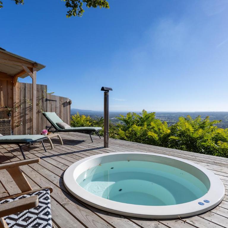 lodge-bélvédere sur les hauteurs de vichy - Suite - Vue sur Montagne - 5