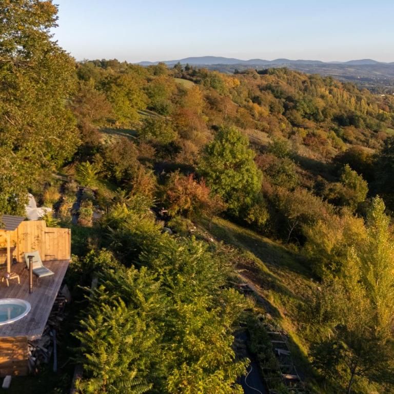 lodge-bélvédere sur les hauteurs de vichy - Suite - Vue sur Montagne - 3