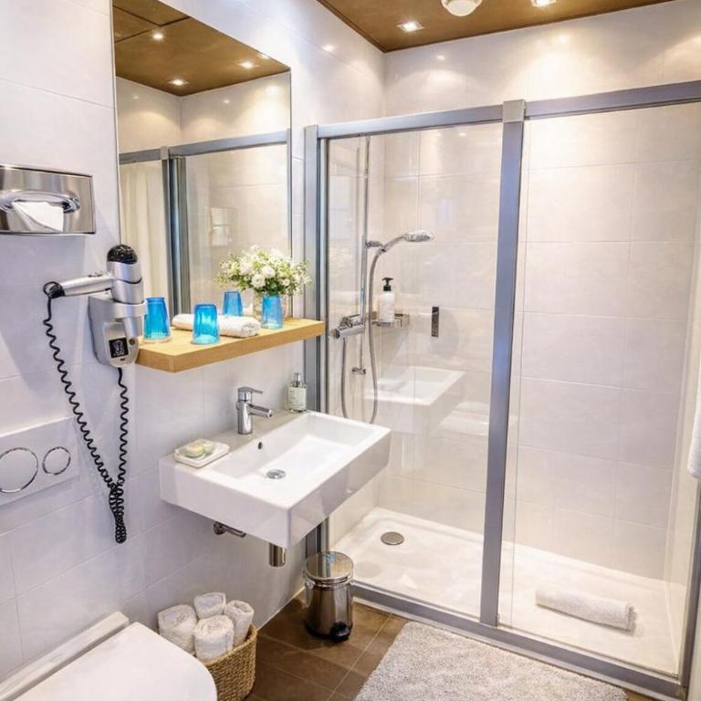 Rivage Hotel Restaurant Lutry - Superior Doppelzimmer mit Balkon und Seeblick - 3