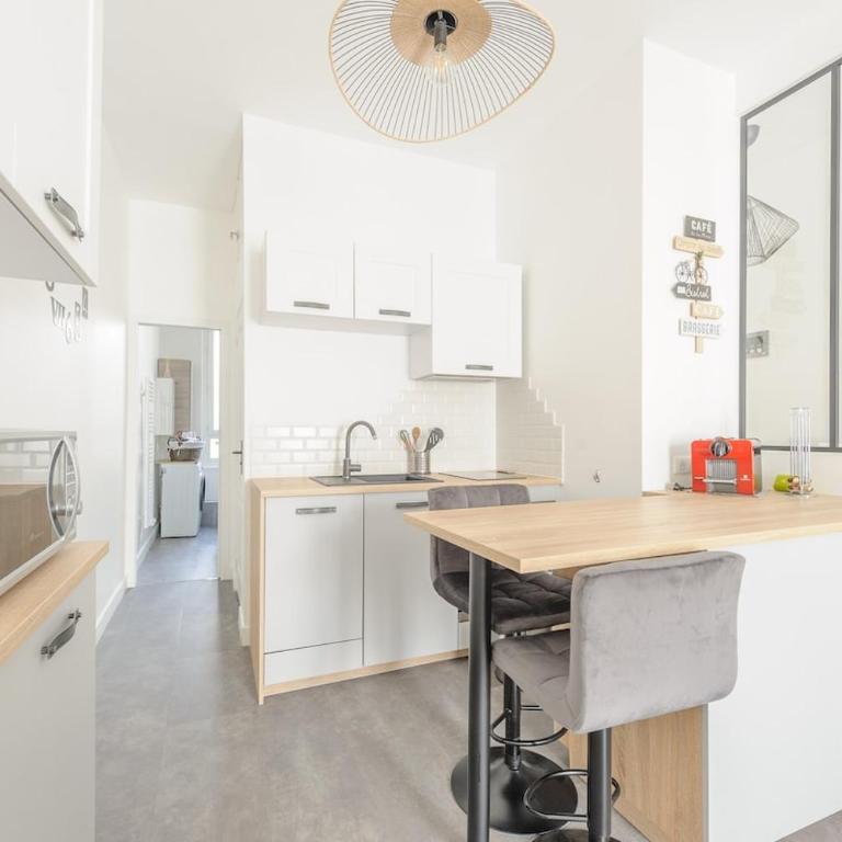 STUD GALLET proche marché 2 personnes Wi-Fi - Studio - 5