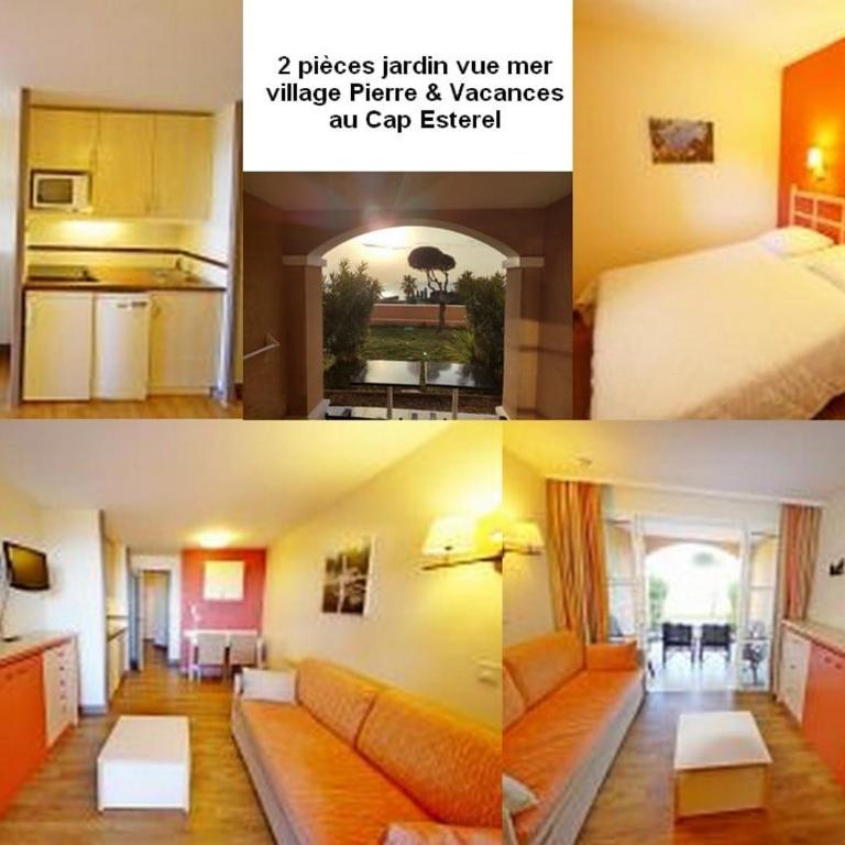 Saint-Raphael Cap Esterel Vue Mer Air-con 4 to 5 pers XWQ3 - Apartment mit Meerblick - 9