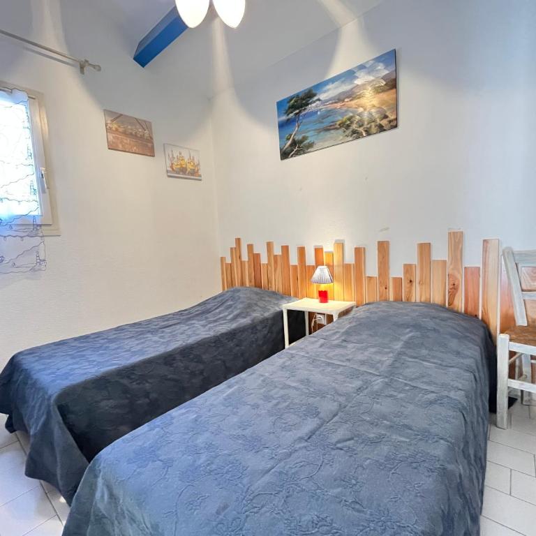 Maison de vacances climatisé que sejour, résidence securisee MAS DE LA PLAGE, terrasse Sud, 5 couchages -250M DE LA PLAGE -PORTIRAGNES PLAGE LRMP27 - Maison de Vacances - 6