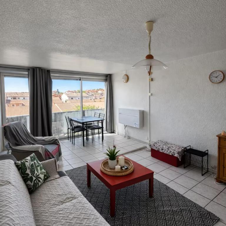 Grand Sud - Climatisation, piscine, parking - Appartement avec Balcon - 8