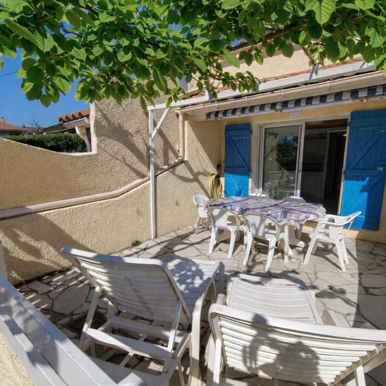 Maison de vacances climatisé que sejour, résidence securisee MAS DE LA PLAGE, terrasse Sud, 5 couchages -250M DE LA PLAGE -PORTIRAGNES PLAGE LRMP27 - Maison de Vacances - 14