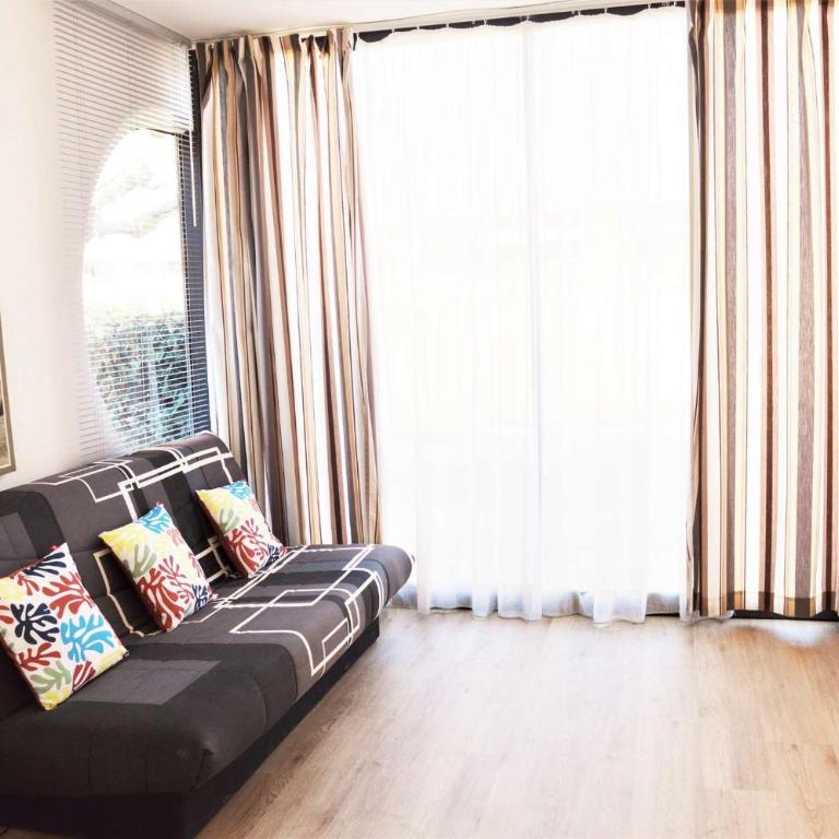 Appart 2 pièces 4 couchages PORT LEUCATE NATURISME PL010-0843 - Appartement 1 Chambre - 6