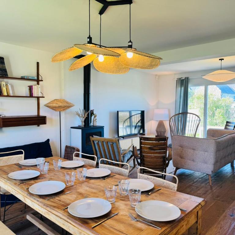 Maison de village 8 pers, au calme, jardin, wifi - Ferienhaus mit 4 Zimmern - 2